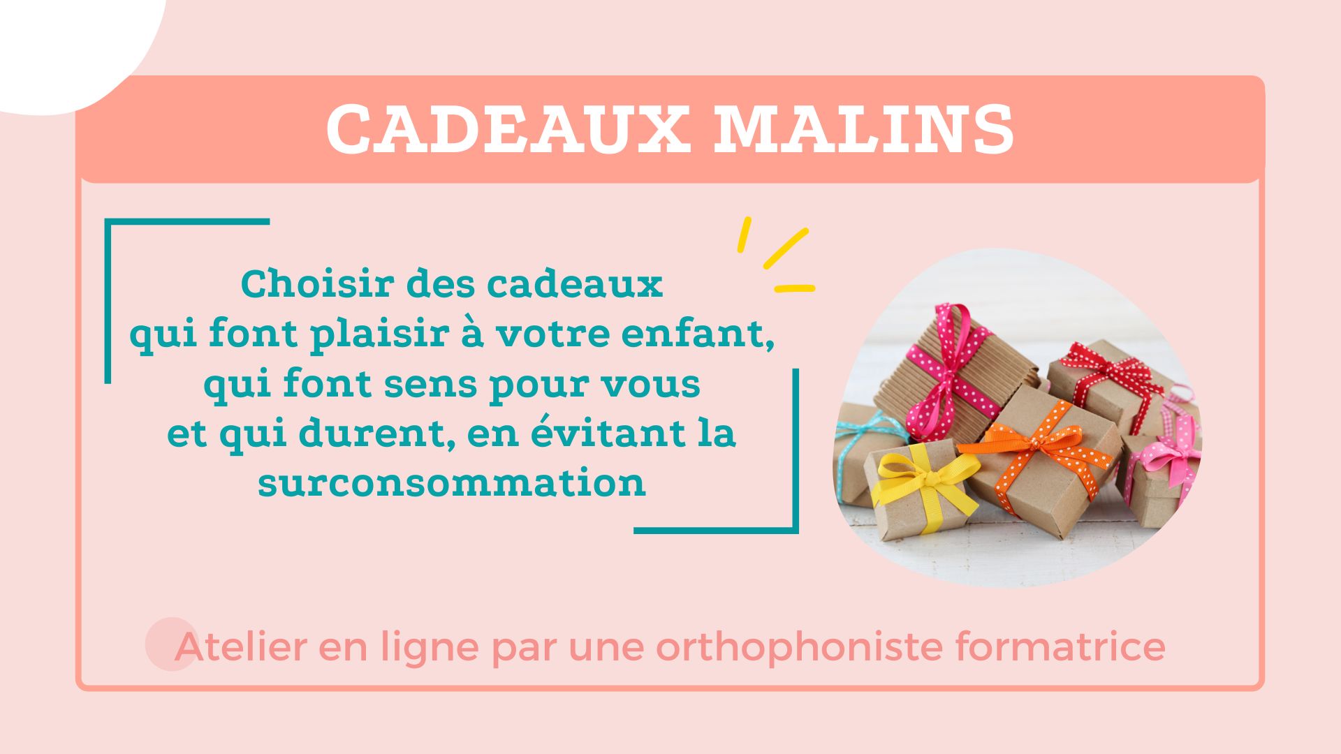 Cadeaux Malins atelier
